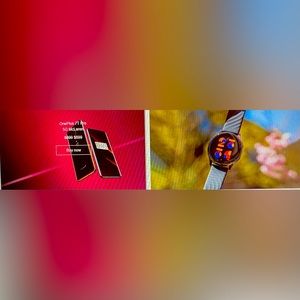 Watch and phone set, one plus watch ⌚ and one plus 7Tpro McLaren edition…